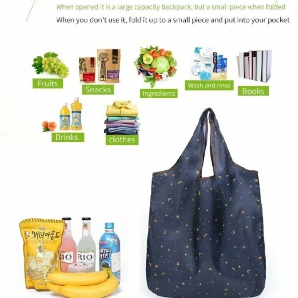 Large Dog Pattern Tote Bag - Picture 7 of 10